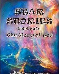 Colorful book cover titled "Star Stories: Celebrate The Glory of God,"